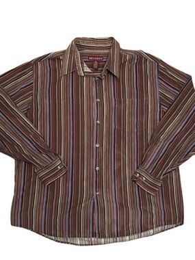Y2K Nevada Cord Men's Striped Shirt